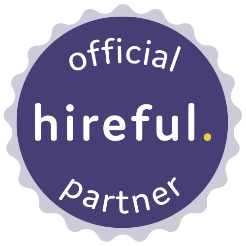 Hireful accreditation badge - Hireful Official Partner