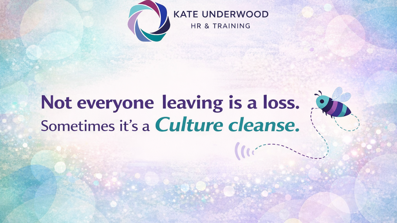 Culture cleanse quote graphic - 5 Subtle Signs a Team Member Might Be About to Quit