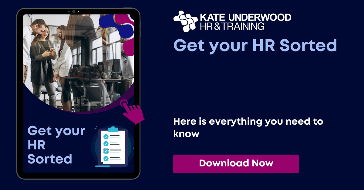 Get your HR Sorted Small Business Kate Underwood HR