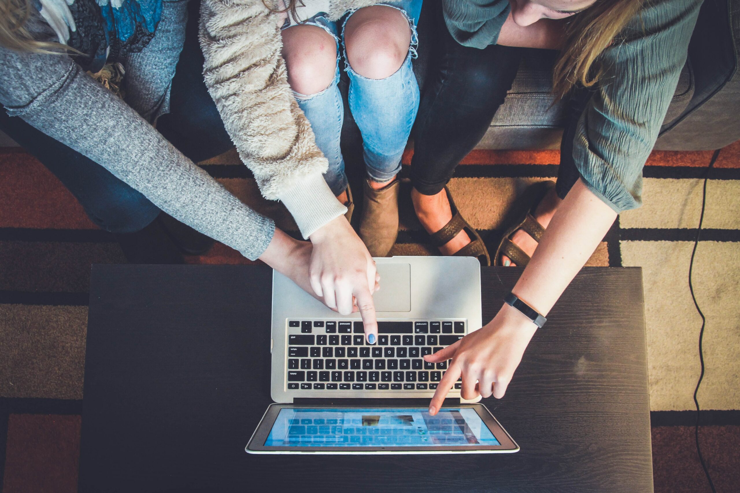 young employees communicate young employees communicate